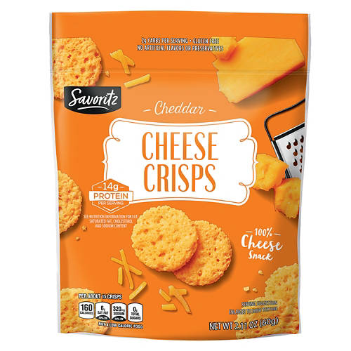 Savoritz Cheddar Cheese Crisp, 1.95 oz